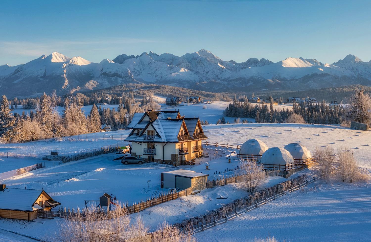 Hotel Tatry Mountain Glamp Z Jacuzzi Zakopane Exteriér fotografie